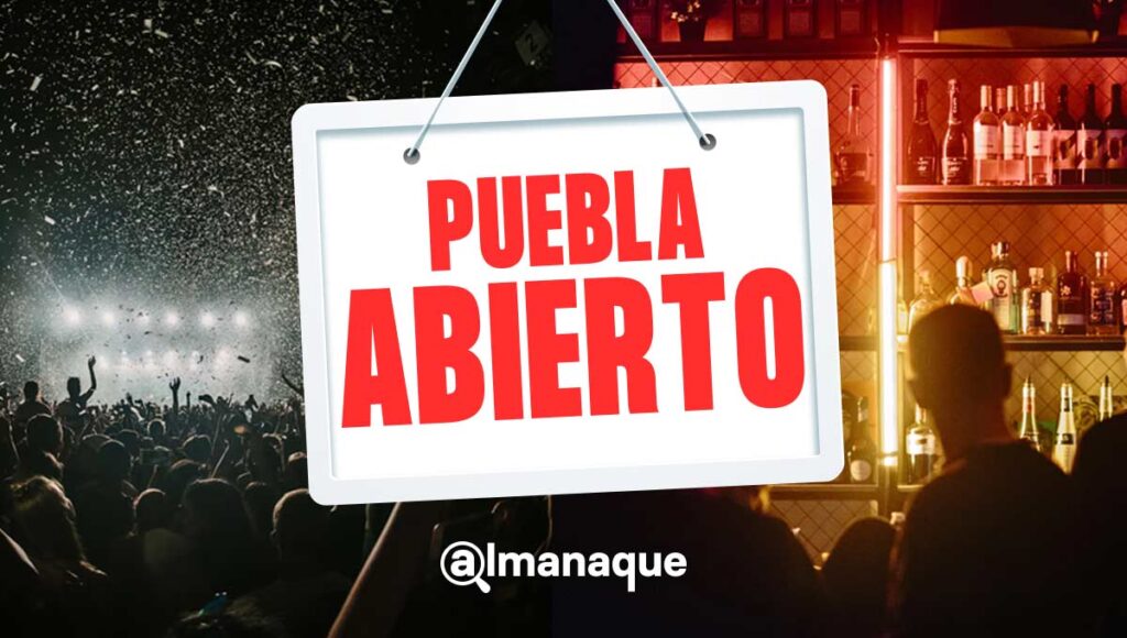 DECRETO COVID PUEBLA ABREN ANTROS BARES CONCIERTOS
