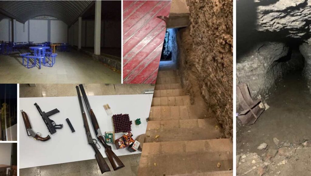 Encuentran tunel y arsenal en Quecholac 1