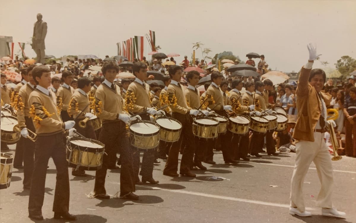 Muere el maestro Sánchez Paleta, leyenda de la banda de guerra de la Técnica 1, CENHCH y la Himno Nacional 3 Enrique Sanchez Paleta