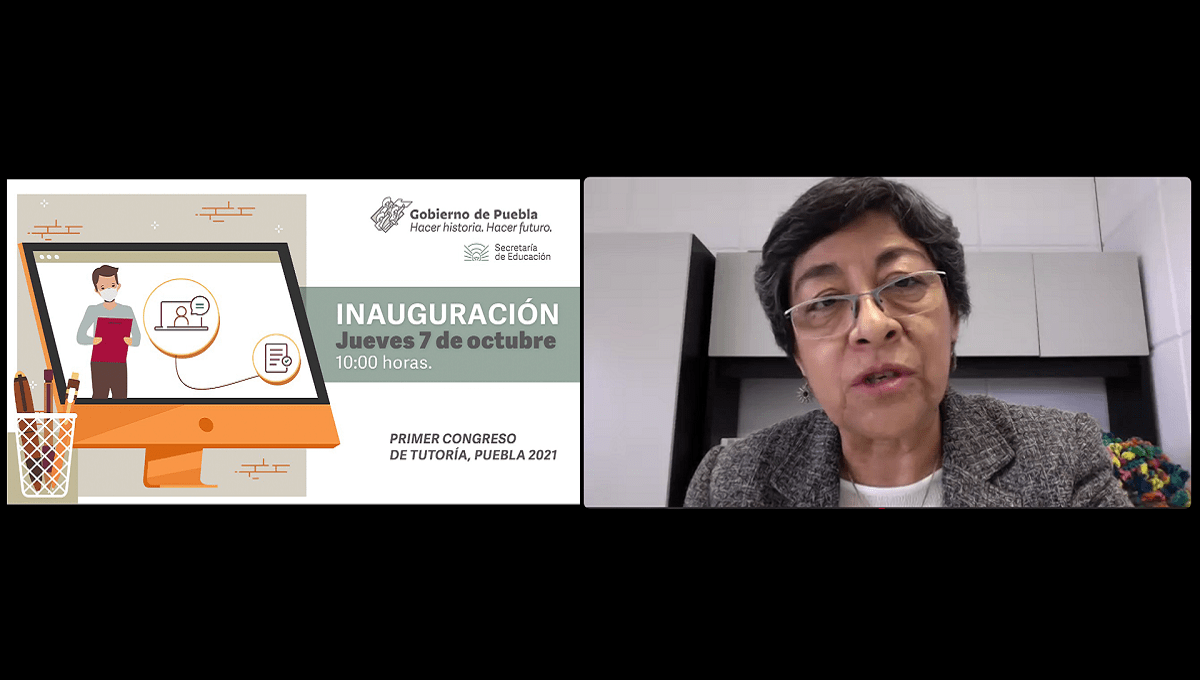 Es Puebla sede del primer “Congreso de Tutorías” 2 Foto 1 Secretaria de Educacion 07 de octubre de 2021 Boletin No.142.JPG