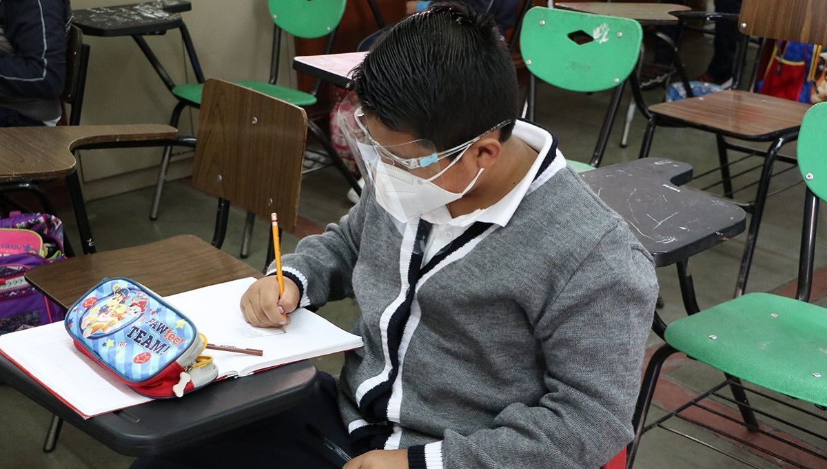 El 75% de alumnos sigue con clases presenciales escalonadas: SEP 2 Foto 1 Secretaria de Educacion 12 de octubre de 2021 Boletin No.146