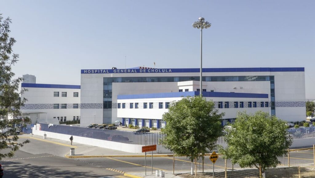Hospital general de Cholula covid 1