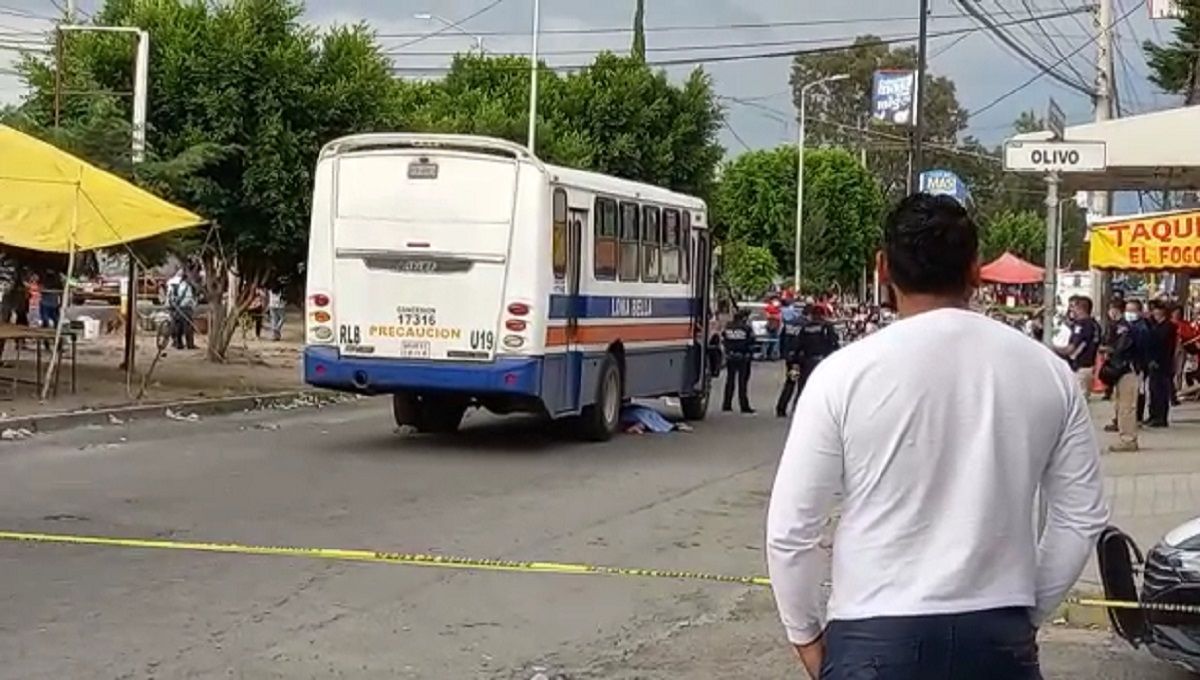 Ruta Loma Bella atropella y mata a mujer de la tercera edad en La Resurrección 3 Huauchinango manifestacion amlo 1