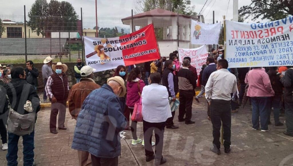 Huauchinango manifestacion amlo