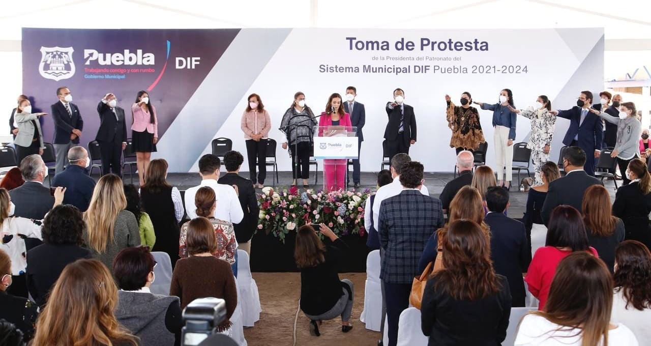 Liliana Ortiz Pérez rindió protesta como presidenta del patronato del Sistema Municipal DIF 1 Liliana Ortiz DIF municipal protesta 1