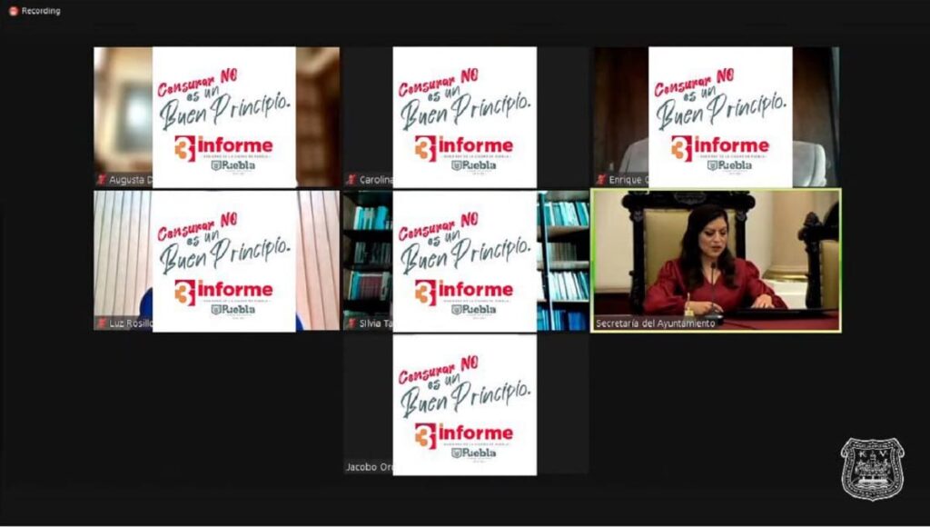 Manifestacion regidores contra claudia 1