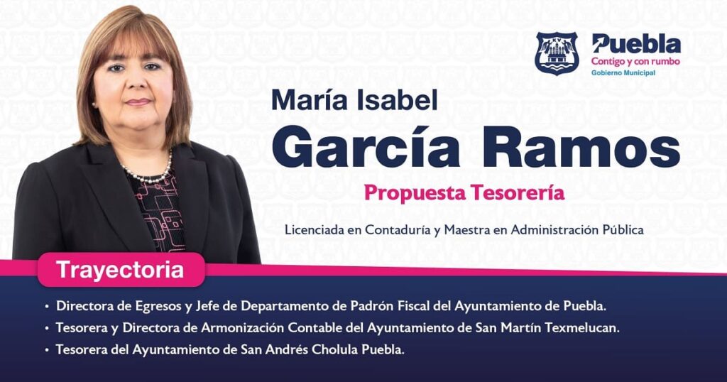 Maria Isabel Garcia tesorera 1
