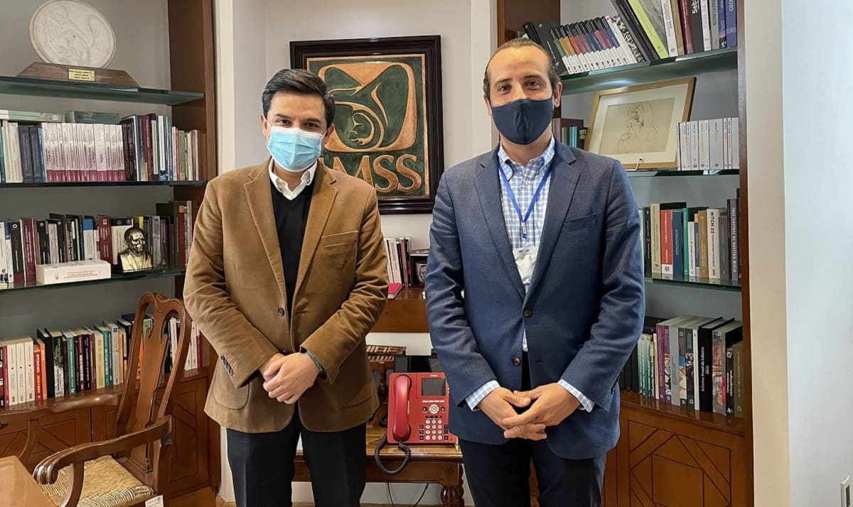 Riestra se reúne con director del IMSS para que aceleren la reconstrucción de San Alejandro 3 Riestra San Alejandro