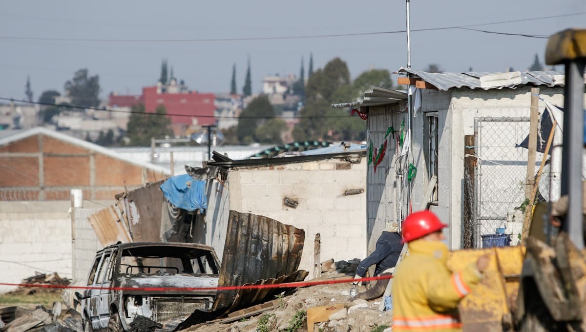 Conoce el perímetro de seguridad establecido por las autoridades tras explosión en Xochimehuacan 3 Xochimehuacan1 1