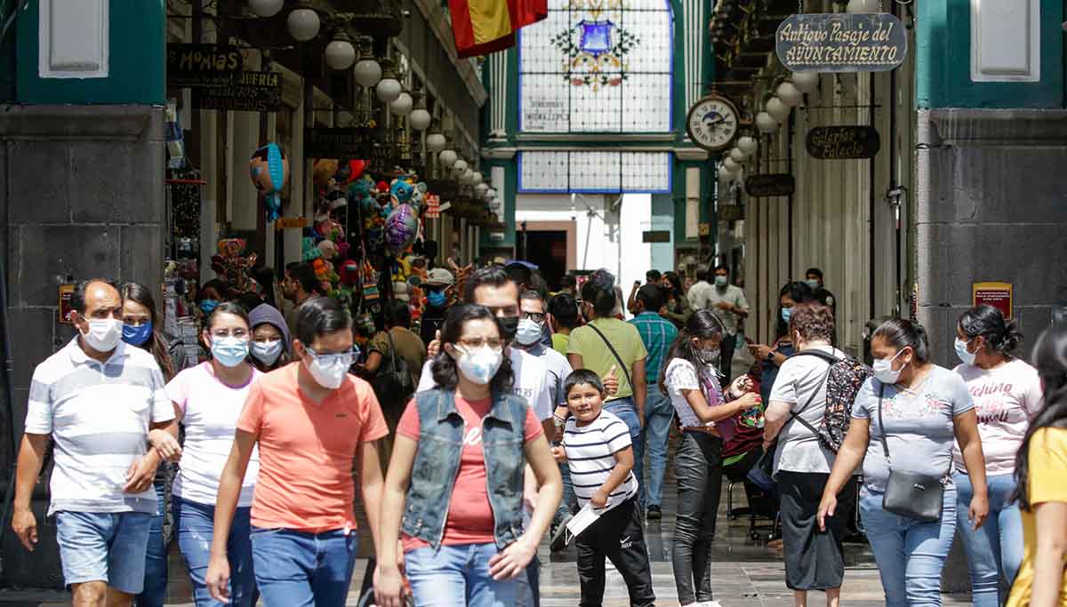 En 24 horas, mil 413 mexicanos dieron positivo a COVID-19 3 aglomeraciones Puebla