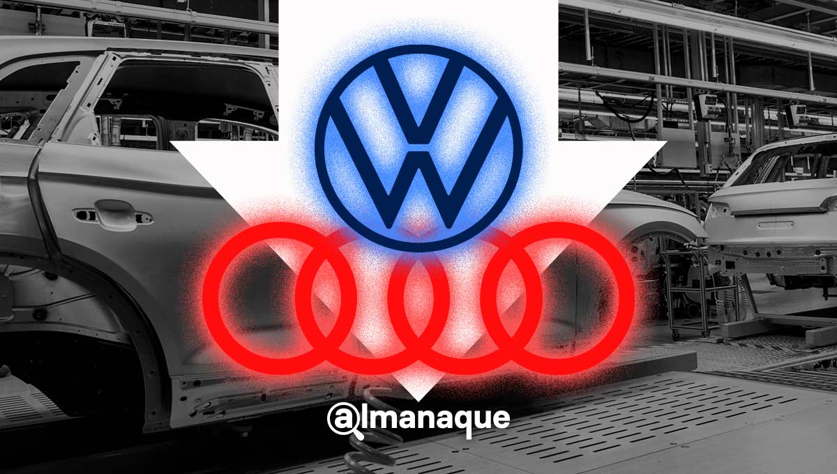 baja produccion volkswagen audi