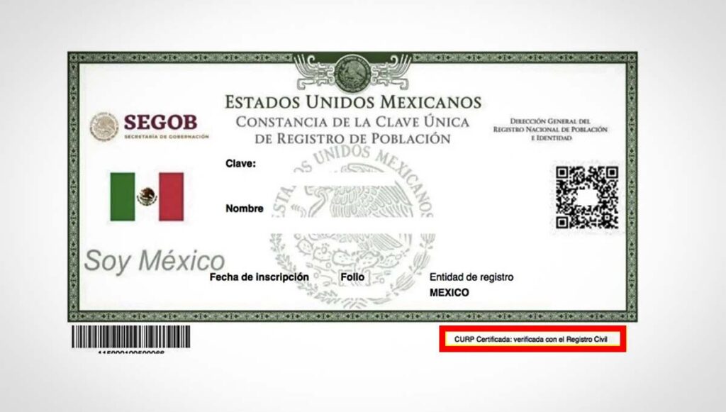 curp certificada 1
