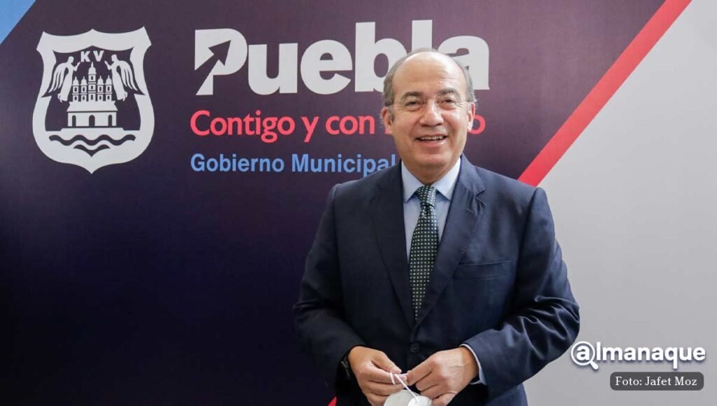 eduardo Rivera Felipe Calderon toma de protesta ayuntamiento de Puebla 1