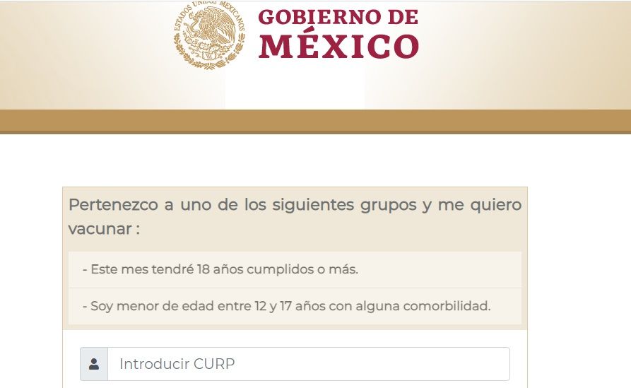 vacunación de 12 a 17 años