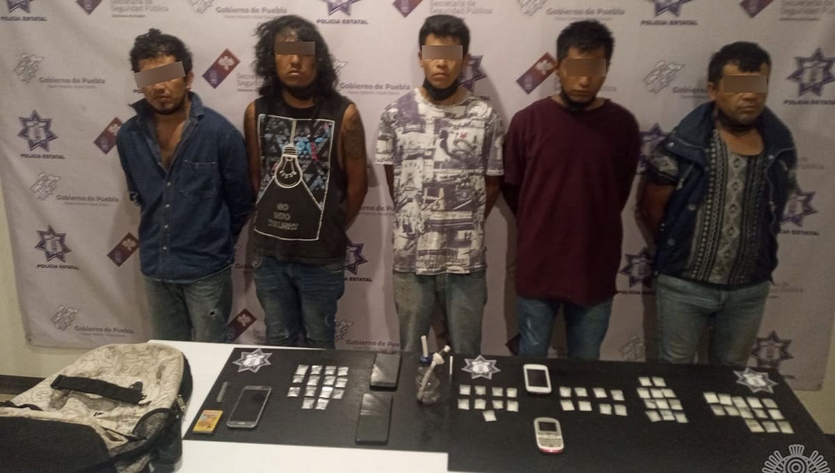 Captura Policía Estatal a cinco presuntos integrantes de la banda de "El Gallo" 1 integrantes de el gallo 1