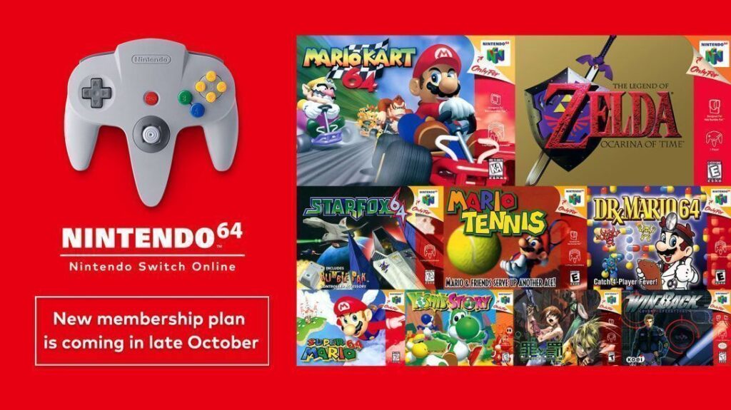 Nintendo reveló el precio del Expansion Pack con el que disfrutarás juegos del N64 en la Switch 5 Expansion Pack