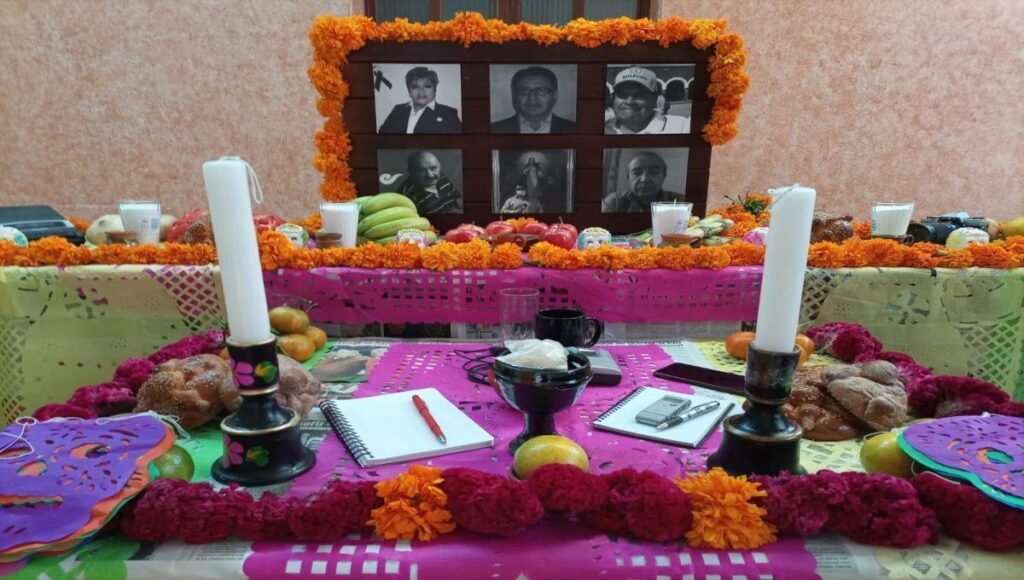 ofrenda periodistas