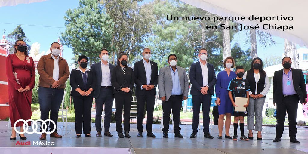 Audi construirá un parque en San José Chiapa