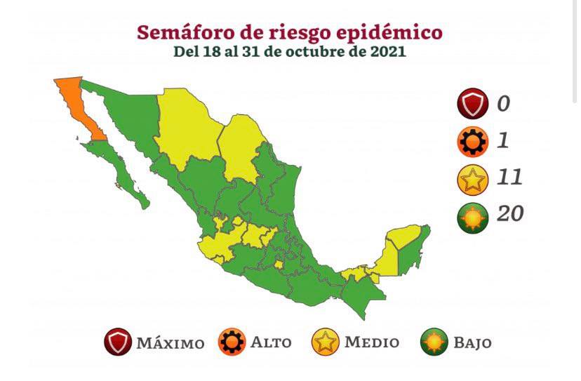 semaforo epidemiologico Puebla