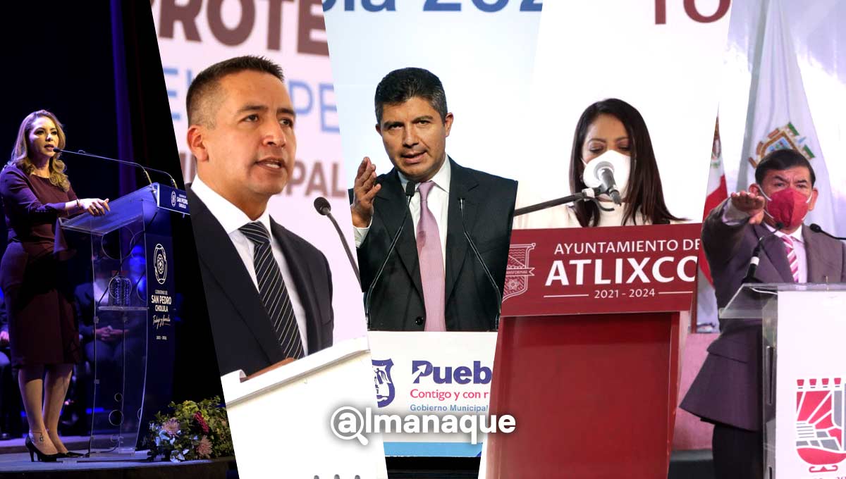 Puebla estrena alcaldes: Así fue su toma de protesta 11 toma de protesta alcaldes puebla