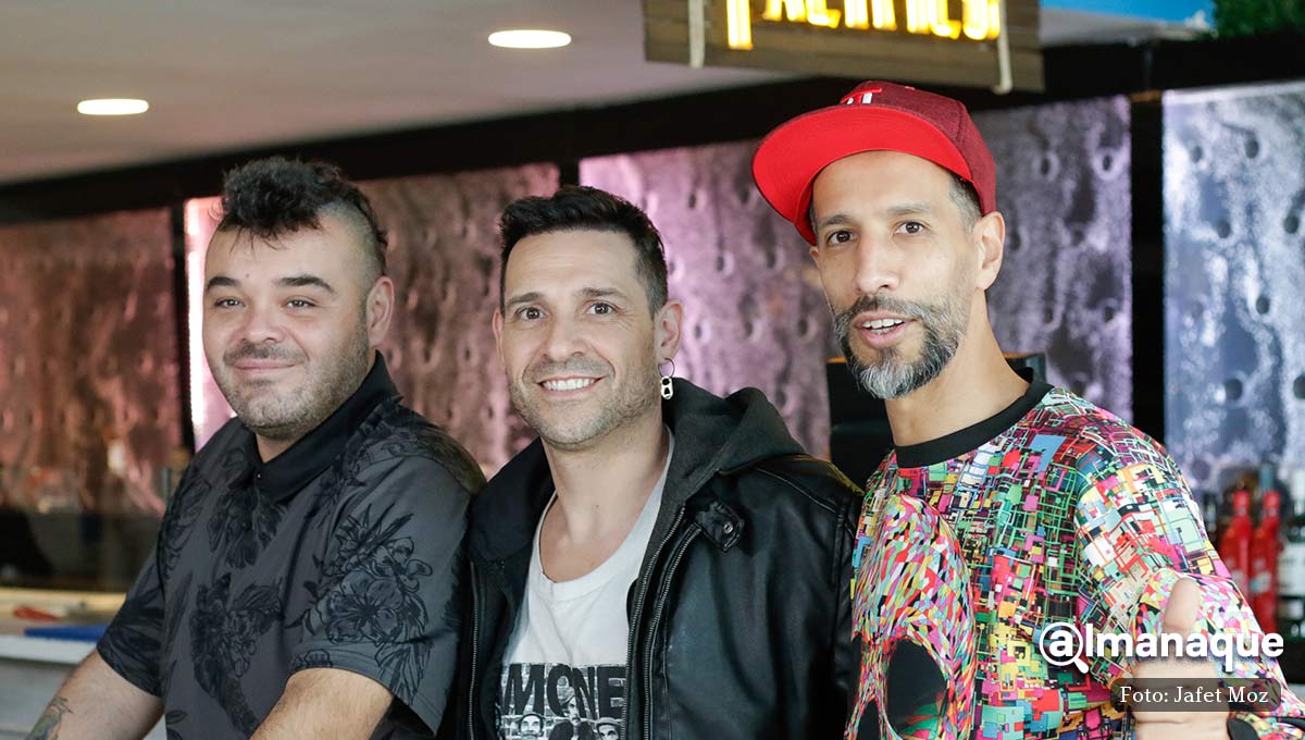 ENTREVISTA: Los Caligaris, la banda argentina que le canta a la alegría, la vida y a la amistad 4 Caligaris Rueda de prensa Puebla 4