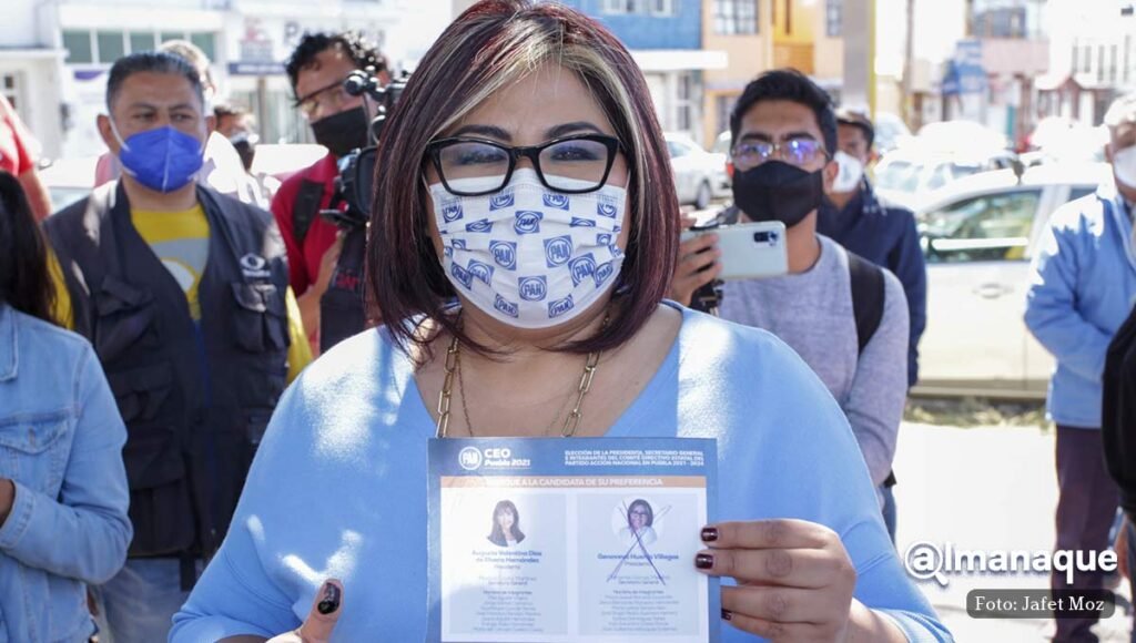 Genoveva Huerta casilla voto 3