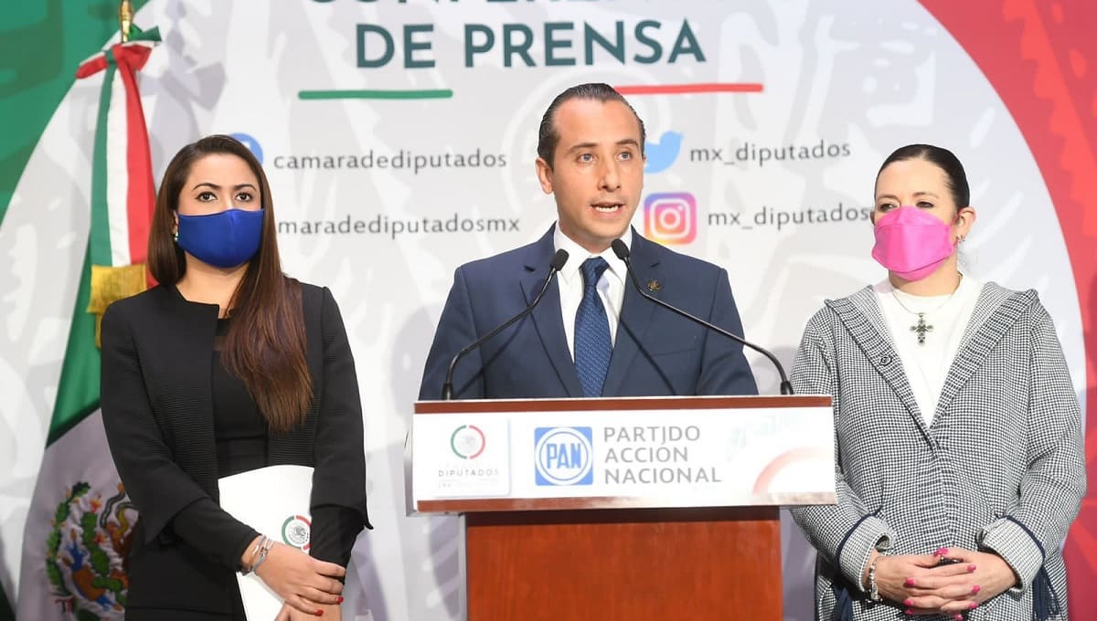 Diputados federales del PAN defienden a Lalo Rivera de los voceros de Claudia 2 Mario Riestra defiende a Lalo 1
