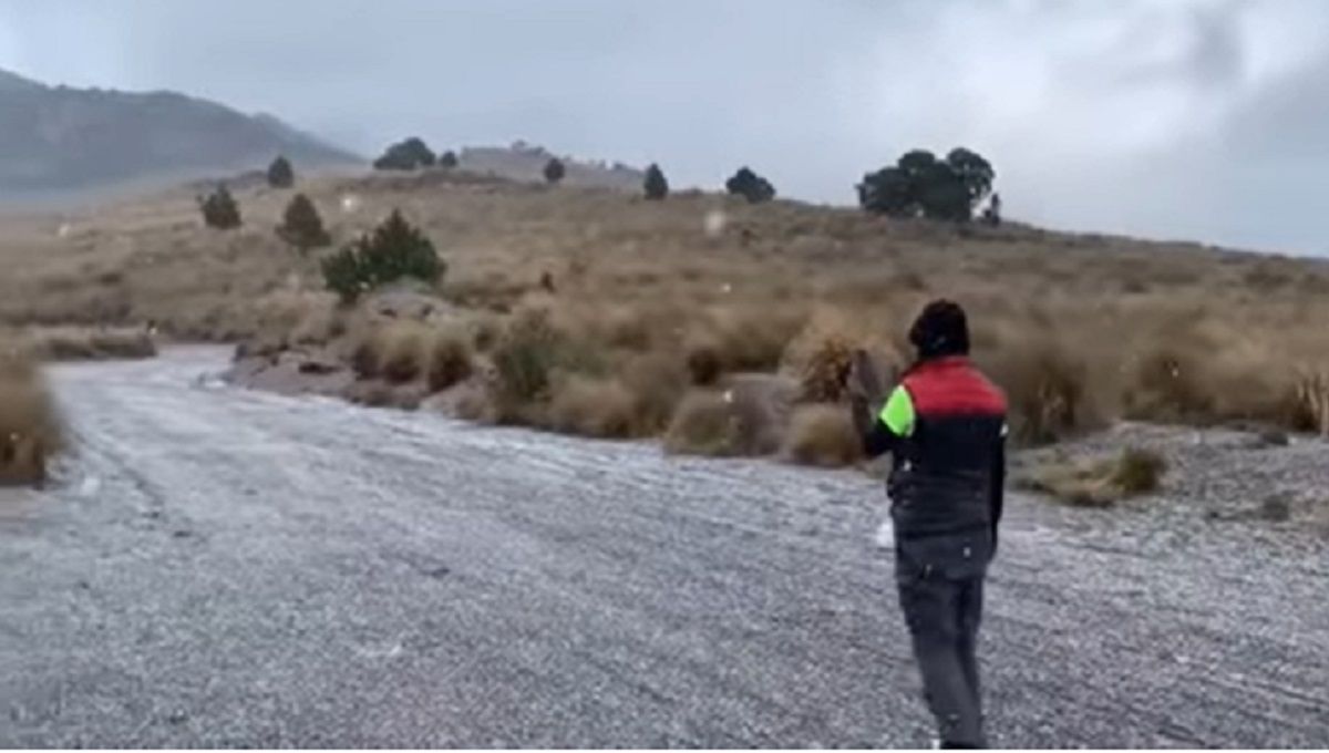 VIDEO: Así se vio la nevada en el Iztaccíhuatl 😍 2 Memo ochoa 2