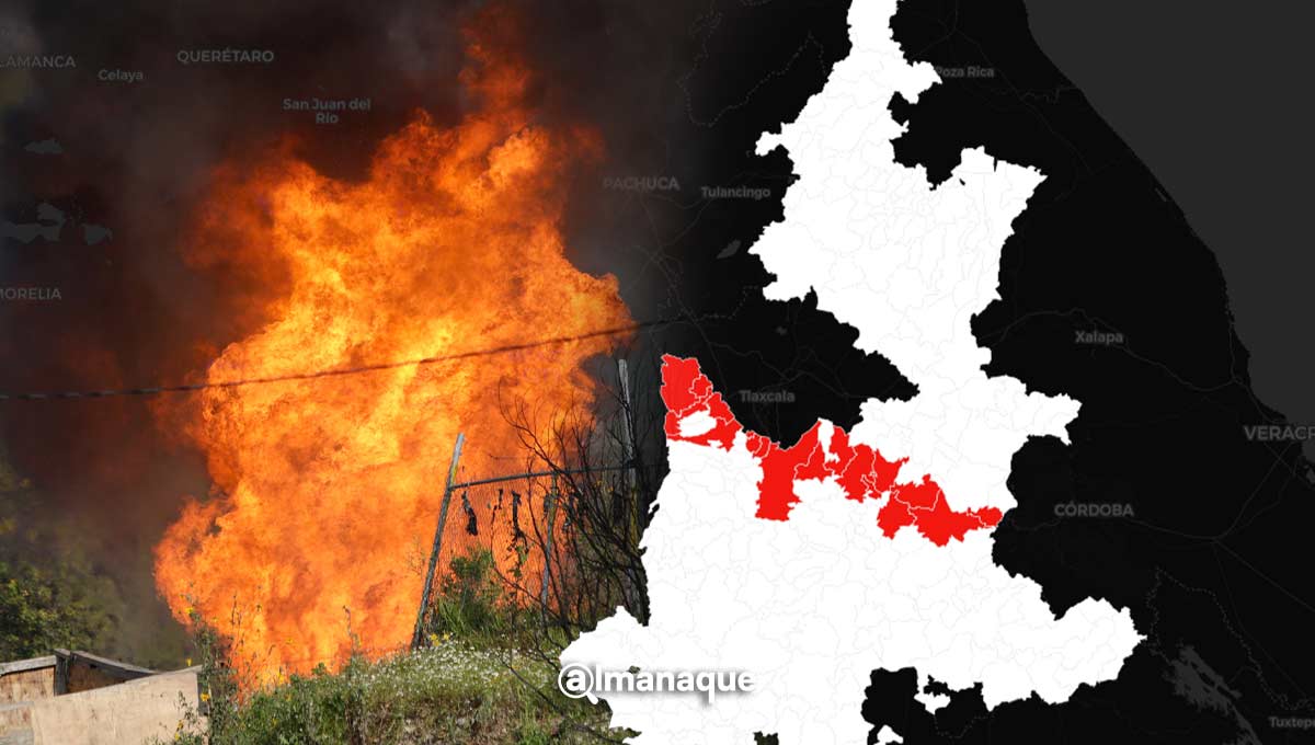 Del robo de gasolina al de Gas LP: Puebla es primer lugar nacional con 18 municipios 3 Puebla es primer lugar nacional tomas de gas lp