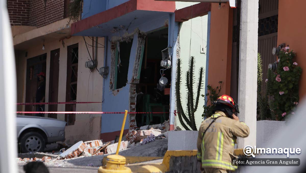 FOTOS: Explota tanque de gas en vivienda de Puebla y hay 14 lesionados 5 Tanque de gas reforma sur puebla 4