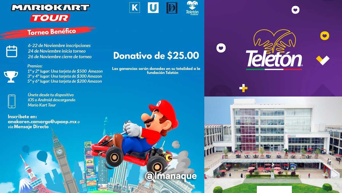 Upaep Mario Kart Teleton