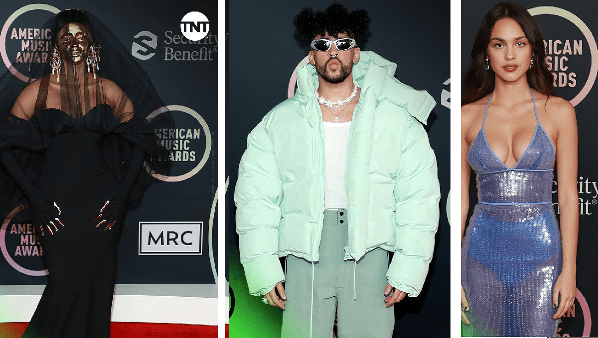 FOTOS: Los famosos que desfilaron por la alfombra roja de los AMAs 2021 3 amas 2021