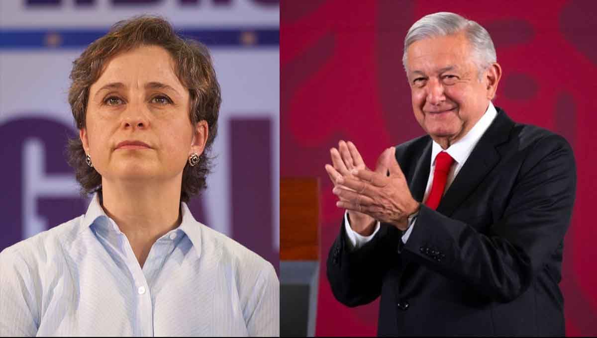 "Sereno, moreno", Carmen Aristegui responde a críticas de AMLO 2 carmen aristegui amlo