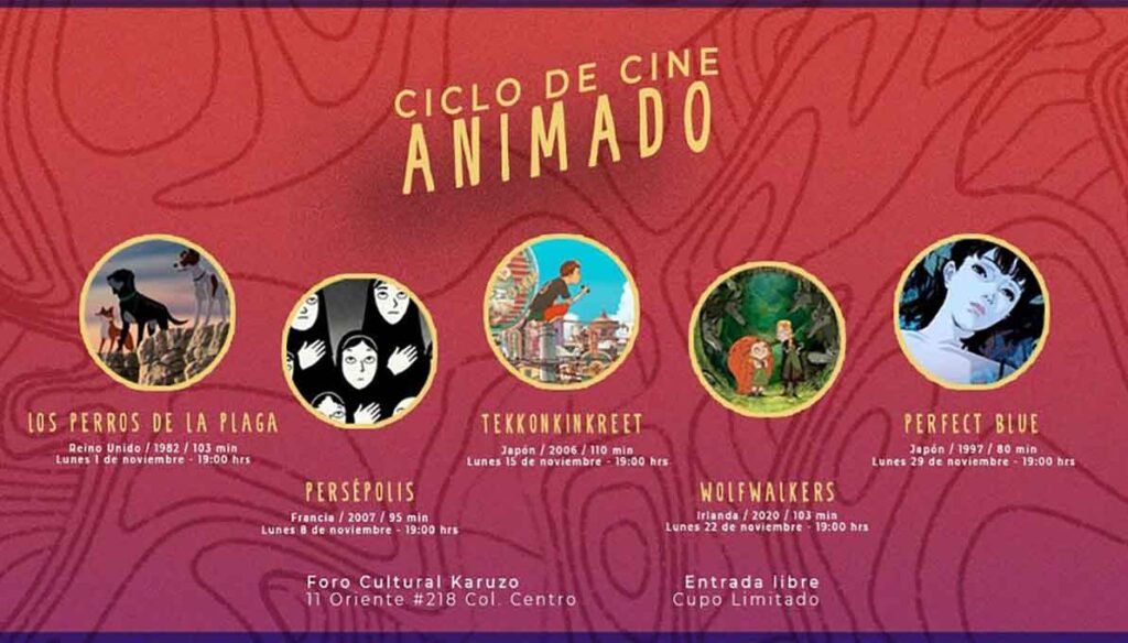 ciclo de cine foro cultural karizo