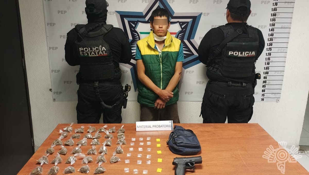 Captura Policía Estatal a "El Chusma", narcovendedor en Minerales 1 detienen a el chusma 1