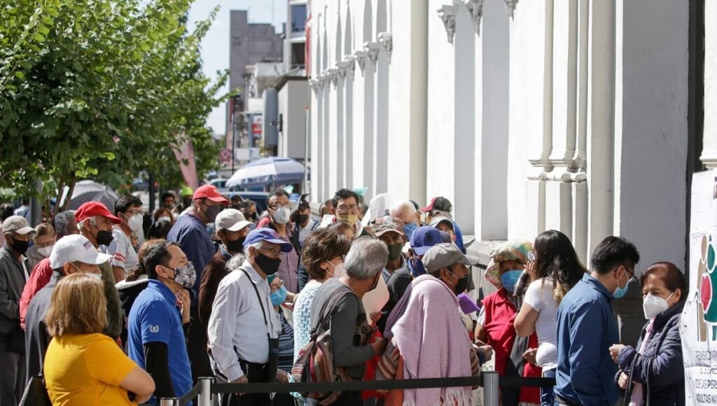 entrega de pensiones