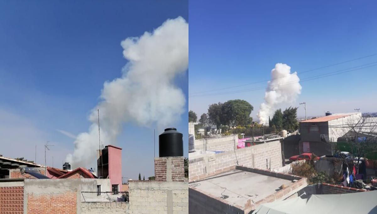 Reportan explosión en un taller de pirotecnia en Tultepec, Estado de México 3 explosion tultepec