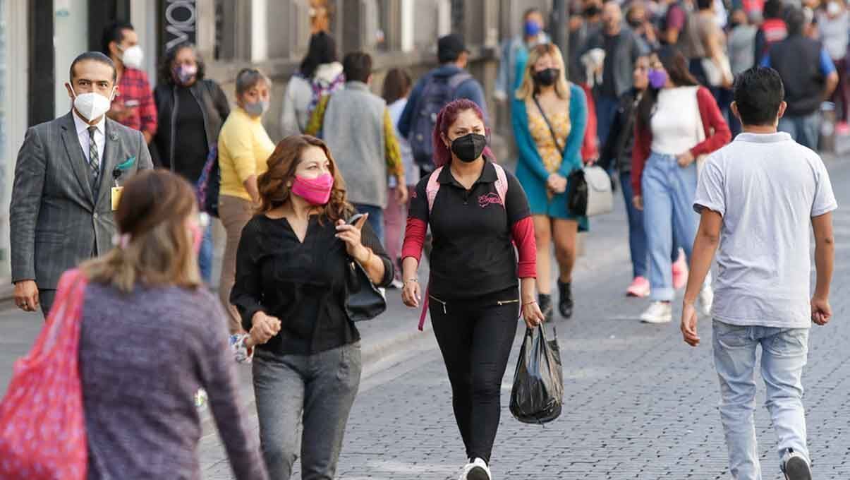 gente puebla cubrebocas