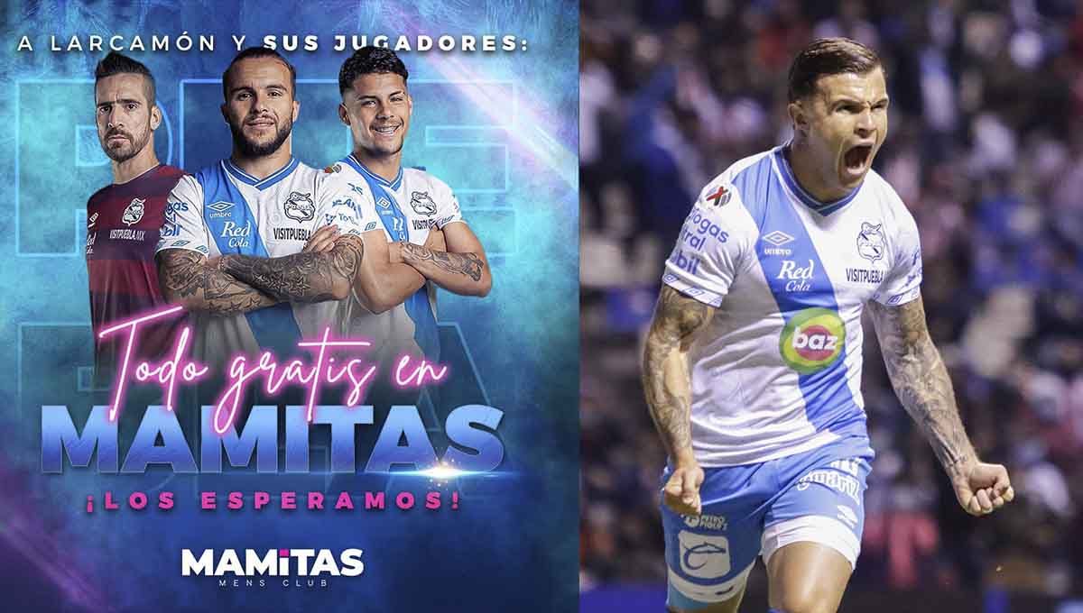Mamitas le ofrece a jugadores del Puebla y a Larcamón ir a conocer el centro nocturno 2 mamitas puebla