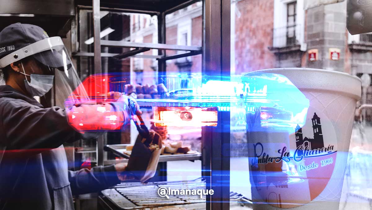 portada asalto churreria catedral puebla