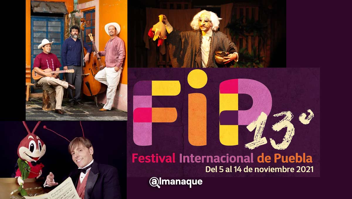 Teatro, música y cine, actividades del FIP este 10 de octubre 2 portada fip Puebla eventos 10 noviembre
