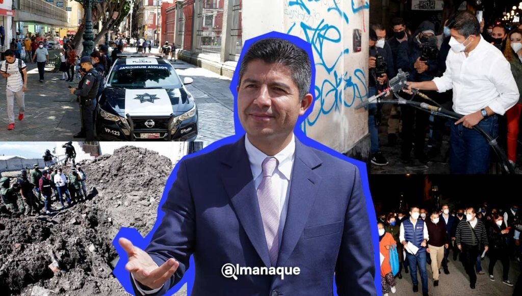 primeros dias de Eduardo Rivera como alcalde de Puebla