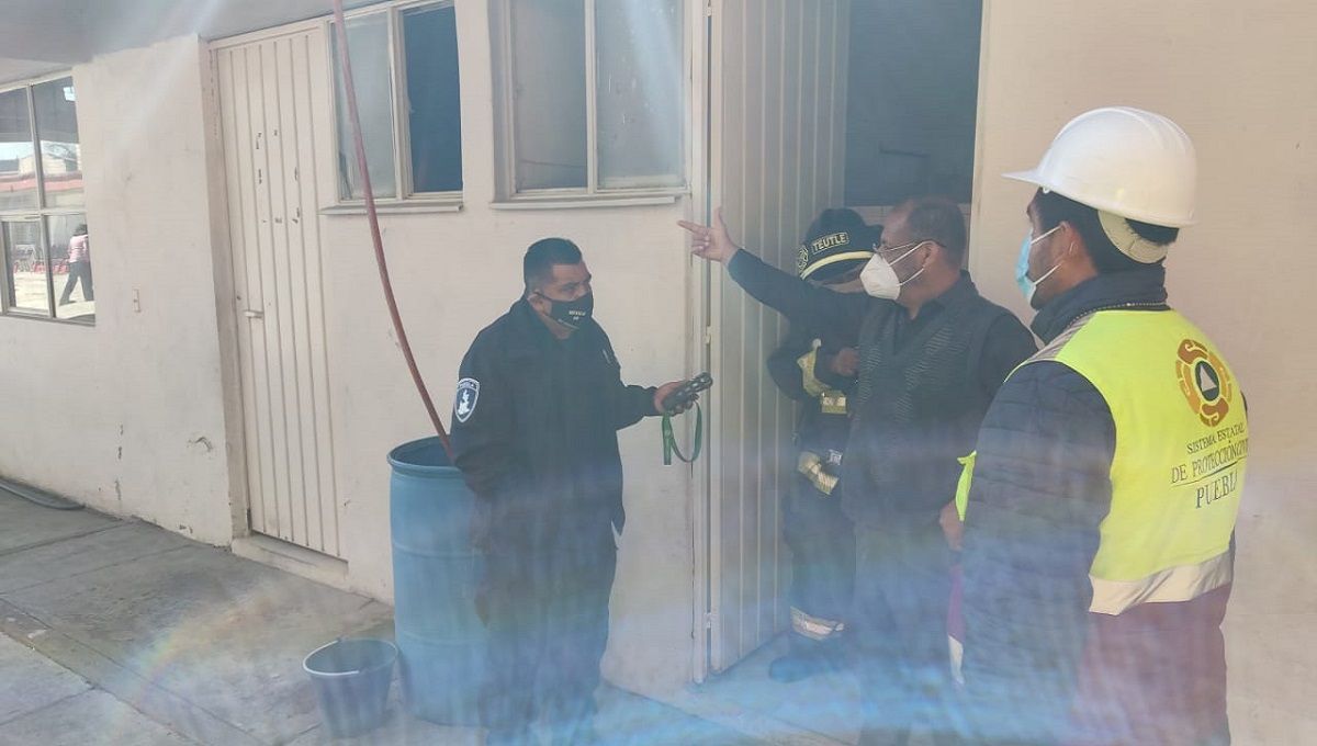 Evacúan a 471 personas de zona escolar de la colonia El Salvador por posible fuga de gas 2 riesgo de