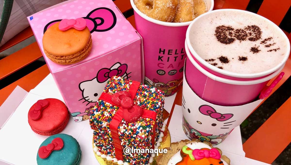 Cafetería de Hello Kitty llega a CDMX en diciembre 3 sanrio hello kitty cafe CDMX