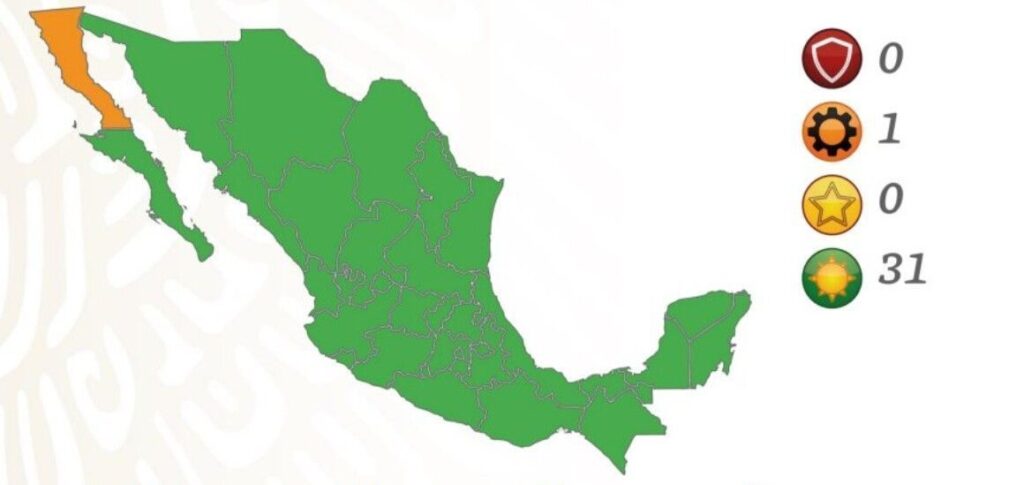 semáforo verde covid