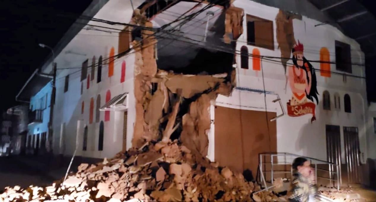 Los VIDEOS más impactantes del terremoto en Perú 2 terreomoto Peru