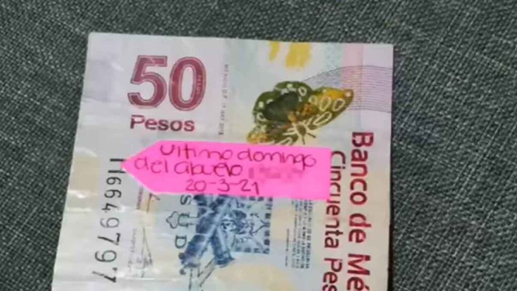 ultimo billete del abuelo