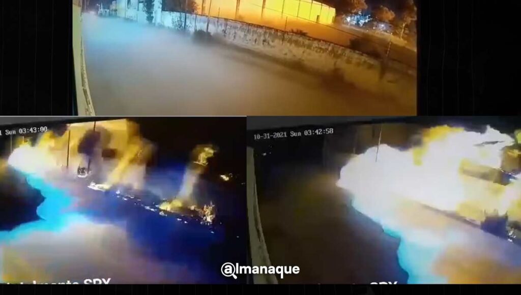 video fuego explosion xochimehuacan
