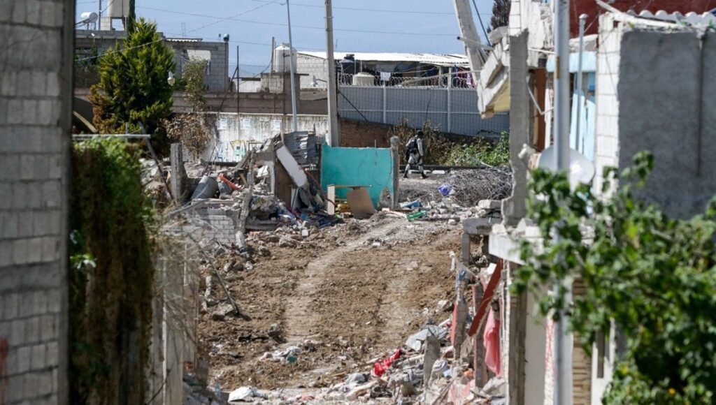 Así luce San Pablo Xochimehuacan una semana después de la explosión