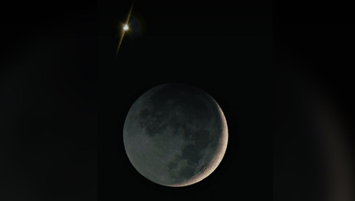Las mejores FOTOS de la conjunción entre la Luna y Venus 2 14 Oriente 1